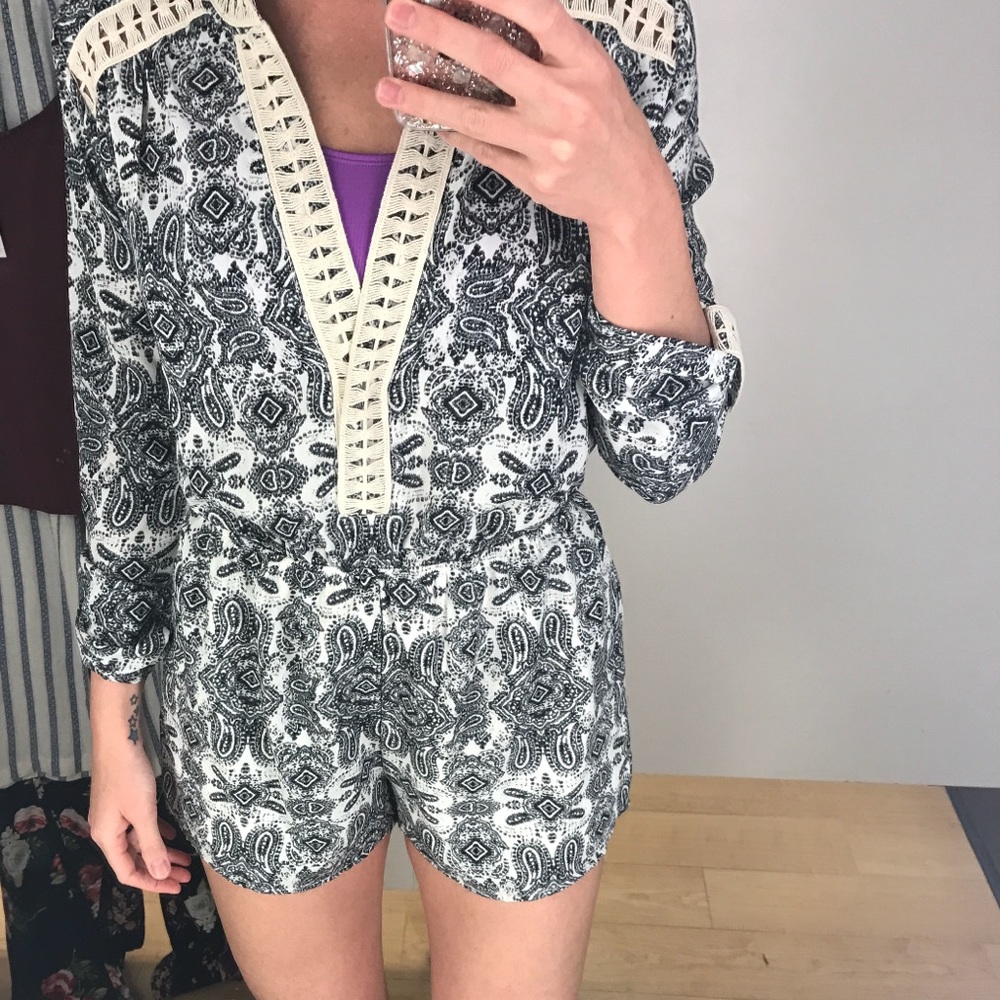Romeo and Juliet multicolor Romper